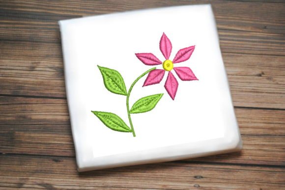 Beautiful Pink Flower Leaves