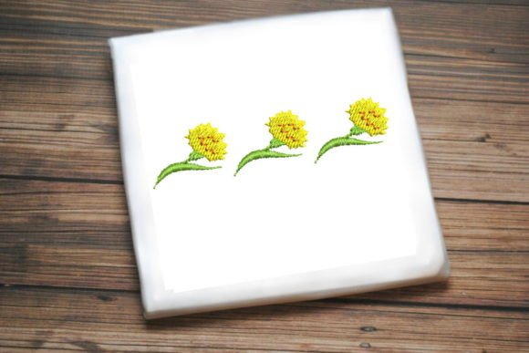 Cute Yellow Roses: A Seasonal Embroidery Staple