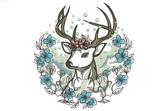 Deer and Flowers: A Thoughtful Embroidery Review