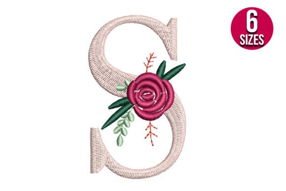 Floral Alphabet S Letter: A Designer’s Real-World Stitch Test