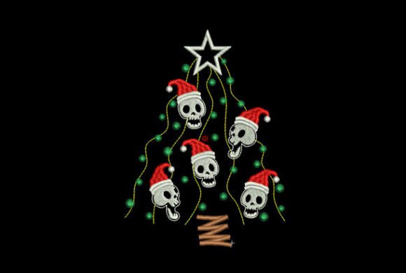 Funny Christmas Tree: A Playful Embroidery Spark for Handmade Gifts
