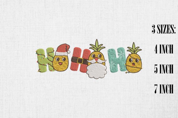 Ho Ho Ho Pineapple Happy Christmas