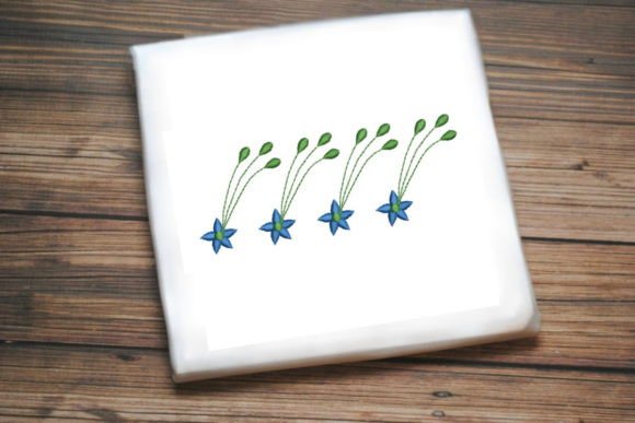 Lovely Blue Mini Flowers