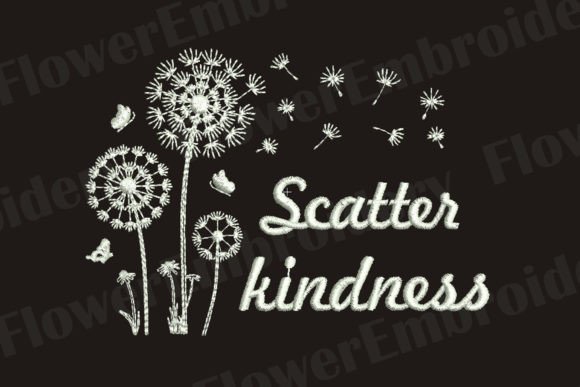 Scatter Kindness Embroidery Review